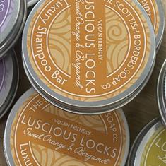 Luscious Locks Bar 60g e Sweet Orange &amp; Bergamot 