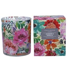 Jasmine &amp; vanilla scented candle-Gisela Graham