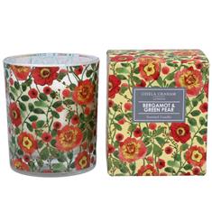 Bergamot &amp; green pear scented candle-Gisela Graham
